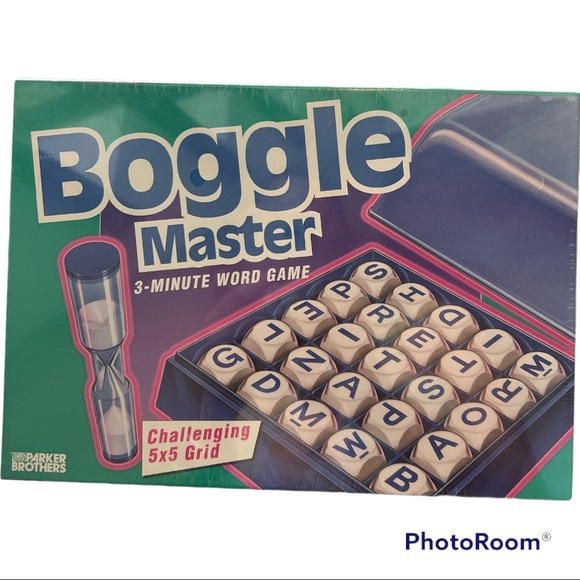 Boggle Master Big Boggle 5x5 grid word game. Sealed/ Brand  Vintage 80’s/90’s - Picture 1 of 3